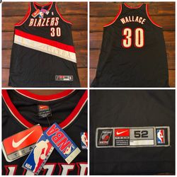 Vintage Nike Portland Trailblazers Rasheed Wallace Jersey