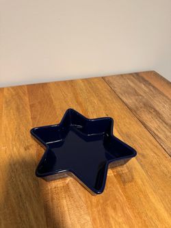 Vintage Chantal Ceramic Star Baking Dish (1 Quart) – Cobalt Indigo Blue