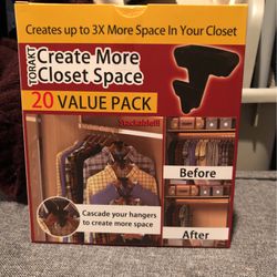 Space Saver Hanger Stack For Closet Organization 