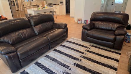 Power Recliner and Power Loveseat
