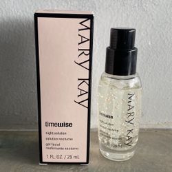 Mary Kay Night Solution Gel Dry to Oily Skin New in Box 