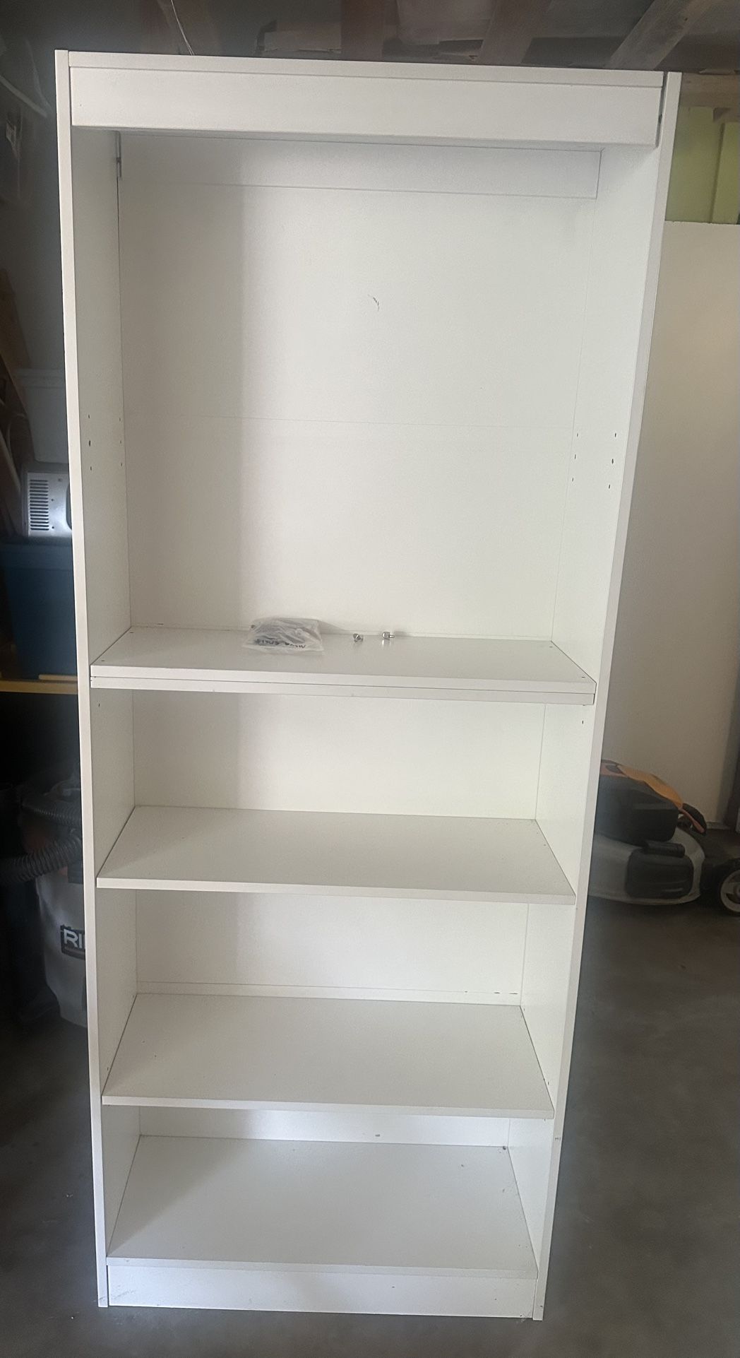 Tall White Shelf