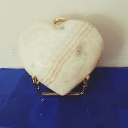 Calcite Crystal Heart (c0031)