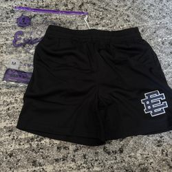 basic eric emanuel black shorts 