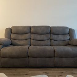  Smoke Gray Recliner