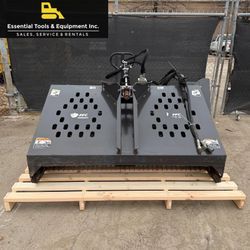 2017 Paladin FFC LAF6864C Skid Steer 66'' Landscape Rake Hydraulic Attachment