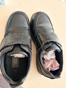 Kids' Black School Shoes -3M