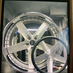 24” Vellano Wheels Rims Tires 7 K