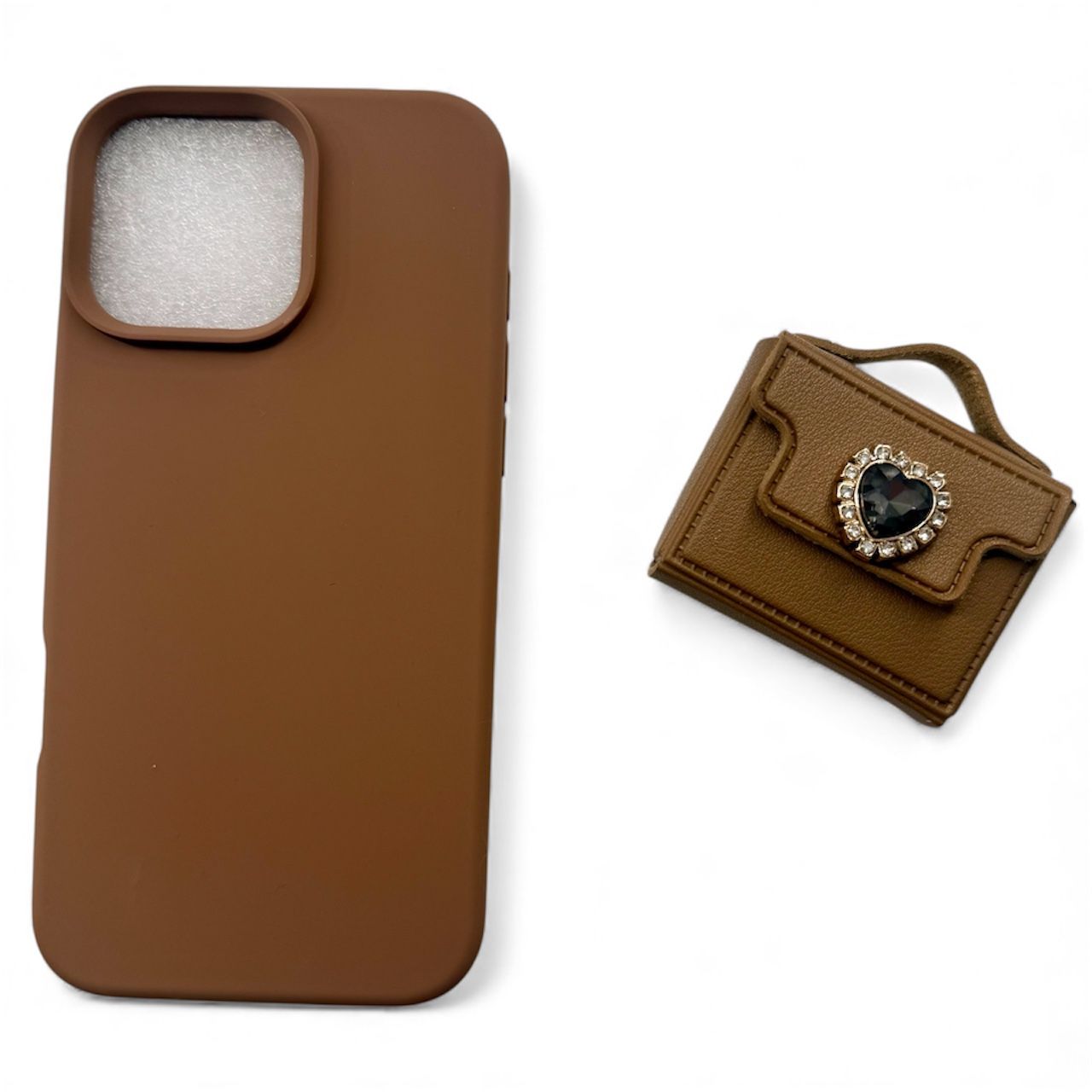 iPhone 16 Pro Max Phone Case & Accessory | Brown