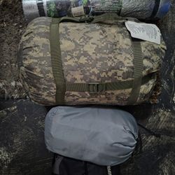 Sleeping Bags, Shovel, Mat New All 30 