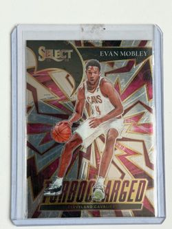 2021-22 Select Basketball Turbocharged Insert #10 Evan Mobley Cavaliers