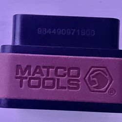 Matco Scanner Maximus Connector 16 pin OBD2