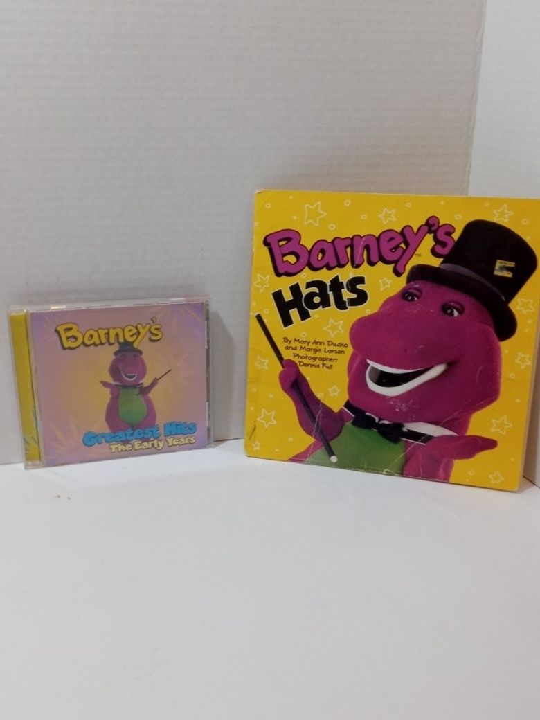 Barney's  Greatest Hits and Barney's Hats Lot