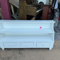 Unique White Shelf With Drawers 