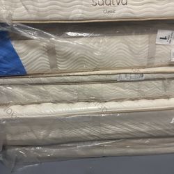 Luxury Saatva & Tempur-Pedic Mattresses – 50-80% Off!     •    Brand New, Minor Blemishes (Nothing That Affects Comfort)     •    King, Queen, Full, T