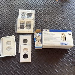 White outlets/covers