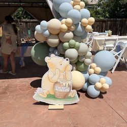 Winnie the Pooh, backdrop and props for Sale