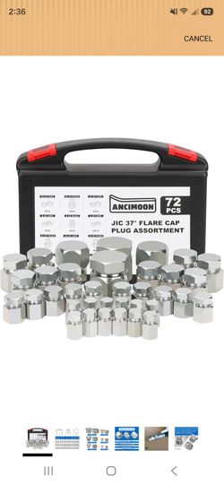 Hydraulic plug and cap