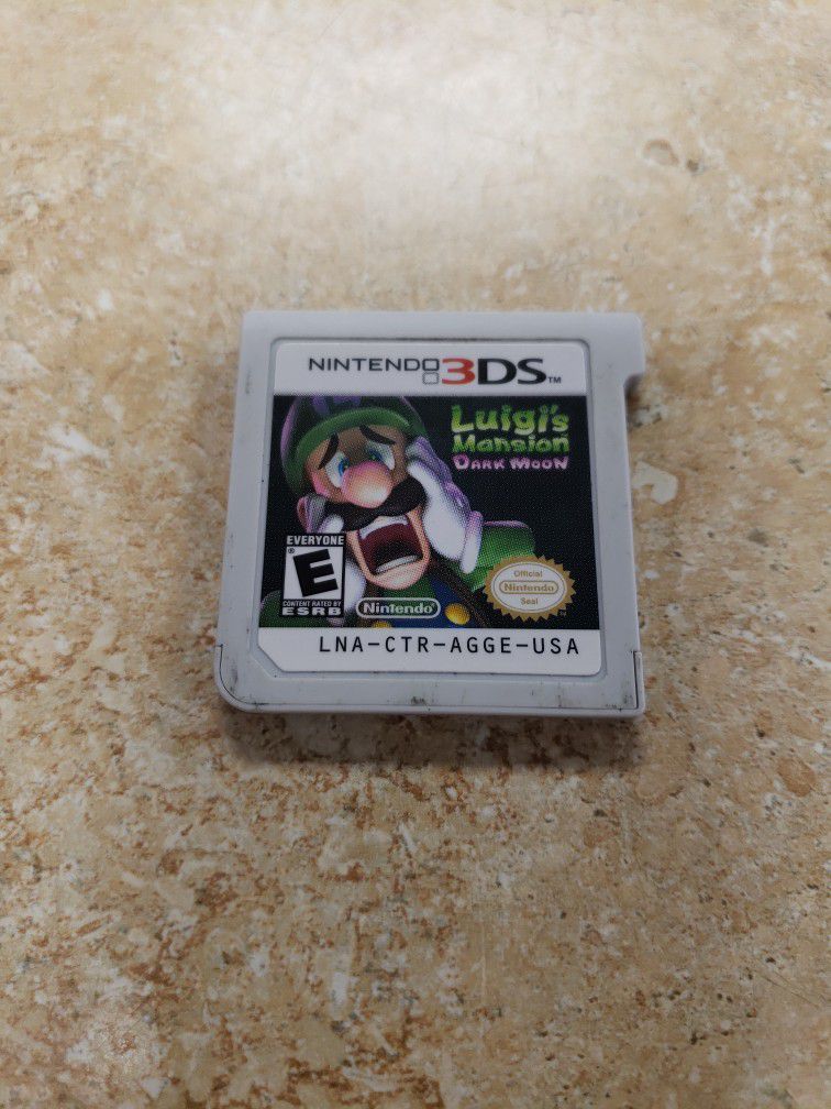 Luigi's Mansion Dark Moon Nintendo 3DS Game