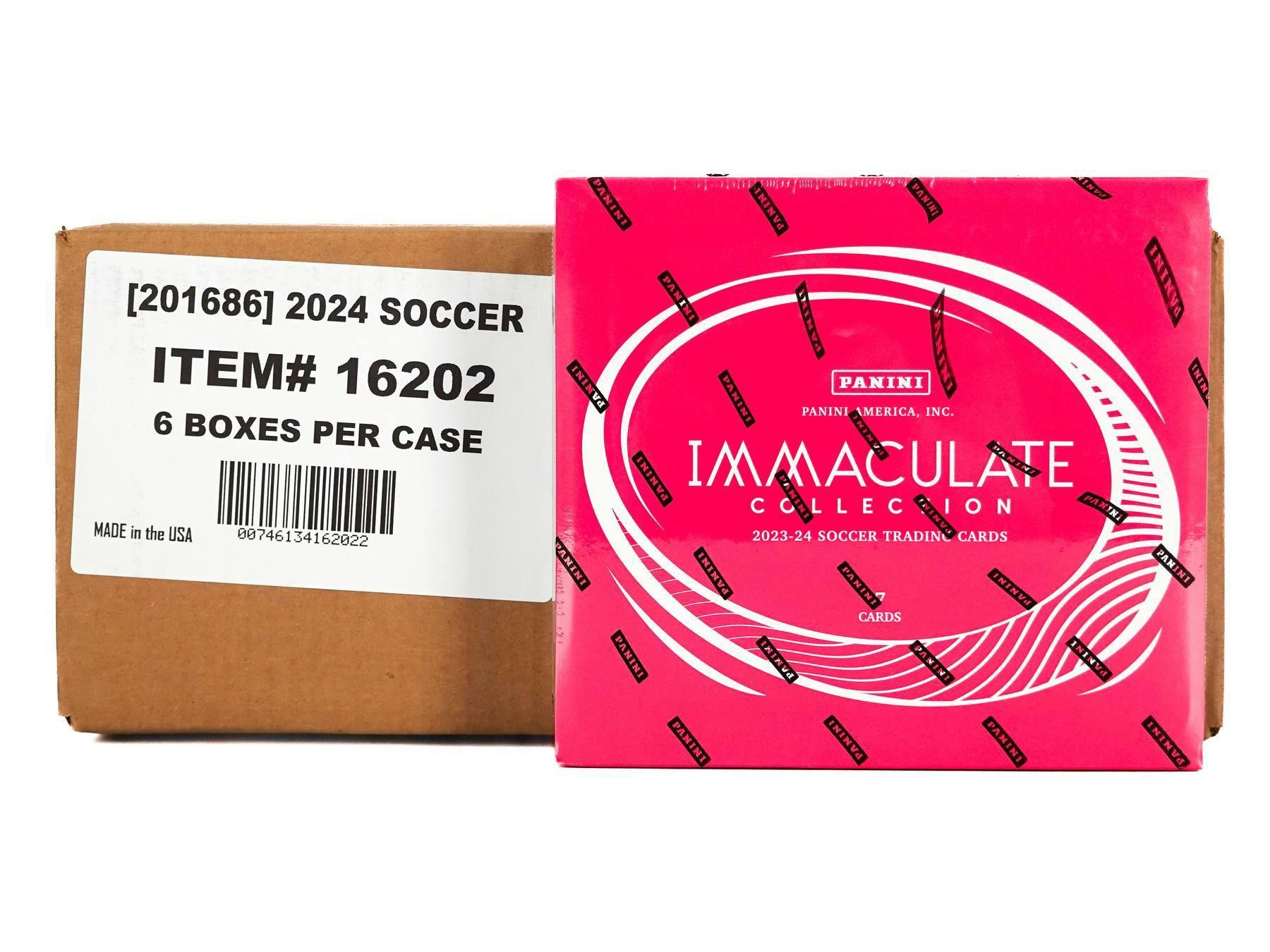 2023/24 Panini Immaculate Soccer Hobby Box Case (6 BOXES) Yamal Rookies