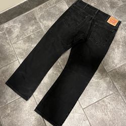 Mens Pants Size 34/29 - Regular Fit Black Levi’s 517 Jeans In Very Good Condition & Come From a Smoke Free & Pet Free Home!!
