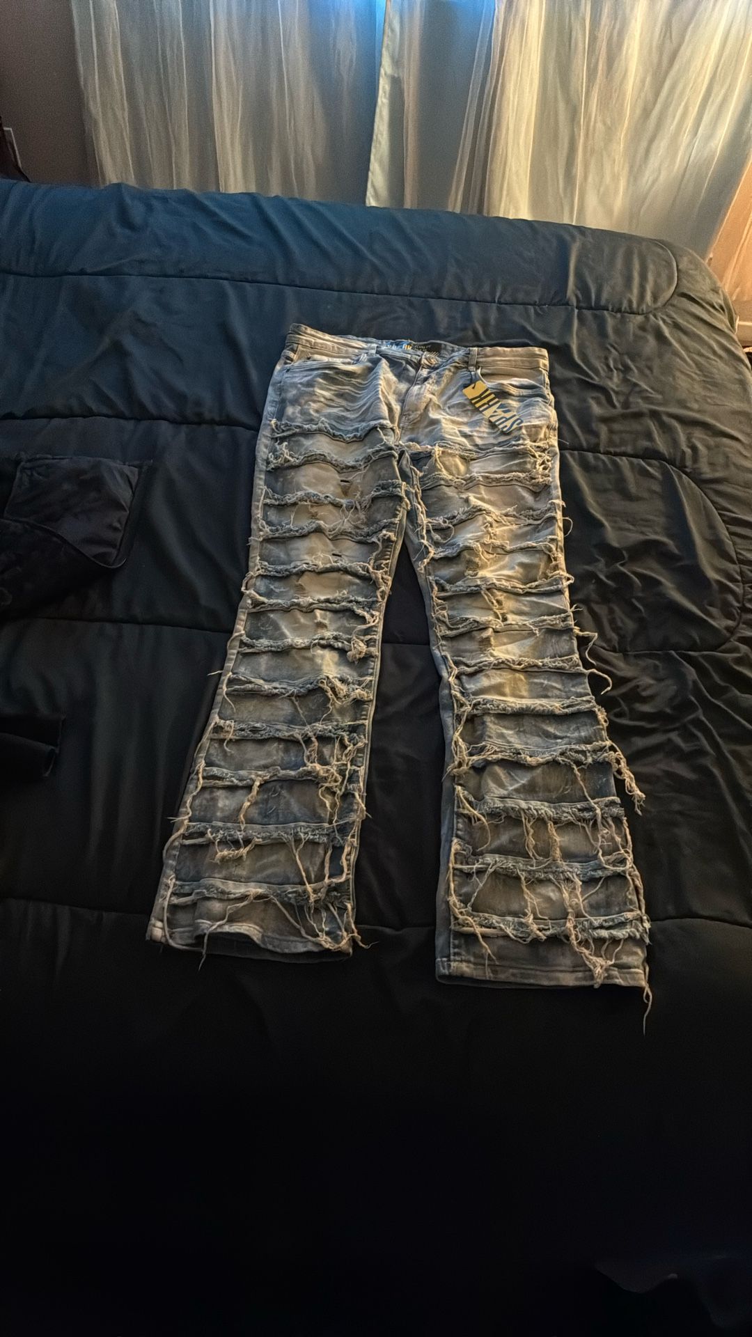Stack jeans