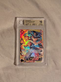 One Piece Sabo Foil Secret Rare BGS 10 Pristine