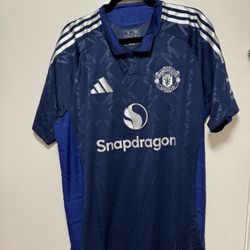 Brand New With Tags.  XL adidas MANCHESTER UNITED 24/25 MEN'S AWAY AUTHENTIC JERSEY