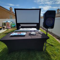 Inflatable Screen / Movie Night (READ DESCRIPTION)