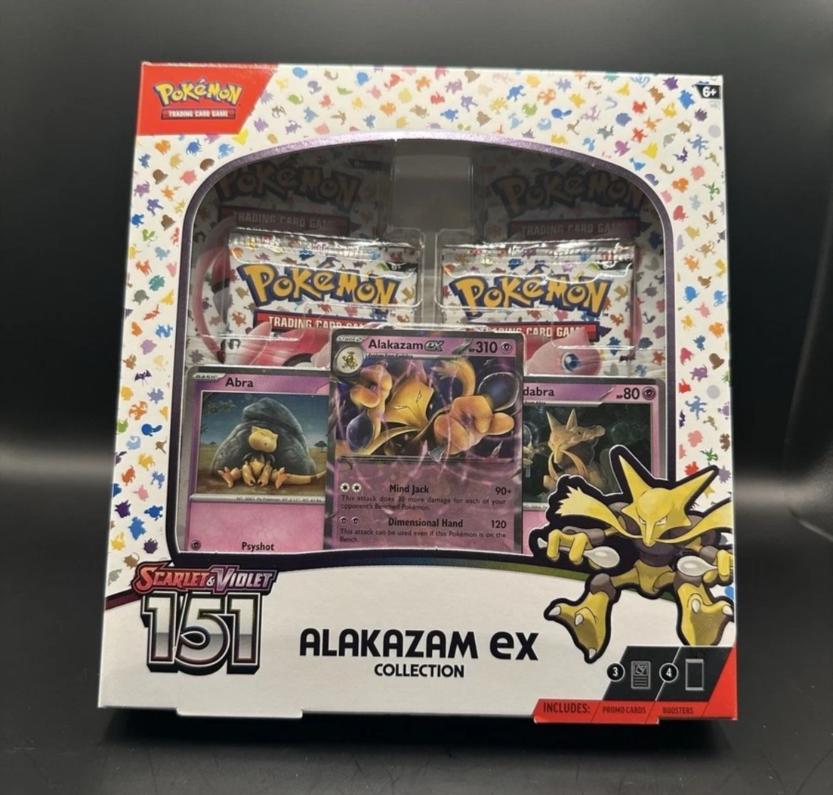 Pokémon 151 Scarlet & Violet Alakazam ex Collection Booster Box TCG *NEW*Sealed*