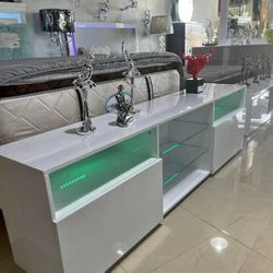 Brand New Tv Stand With Led Lights- Shop Now Pay Later