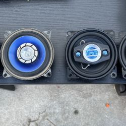 4 Inch And 6.5 Inch Speakers 