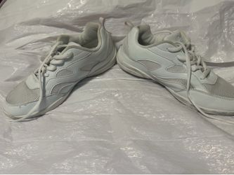 White dance shoes