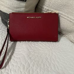 Michael Kors Wallet $40 - RED
