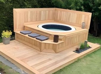 Custom made Garden bed raised elevated planter box with legs 3 4 5 6 ft long cedar redwood