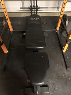 Adjustable weight lifting bench (bench only)