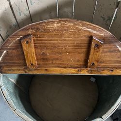 Vintage Whiskey Barrel Chair 