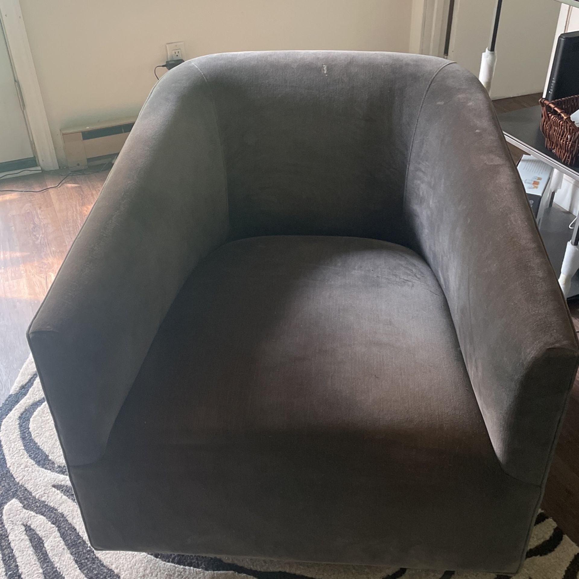 Restoration Hardware Swivel Chair