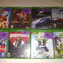 Microsoft Xbox One Games