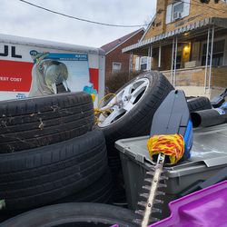 Factory wheels off of a 2009 Infiniti