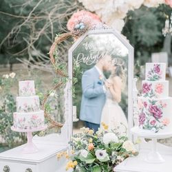 Vintage Mirrored Vanity