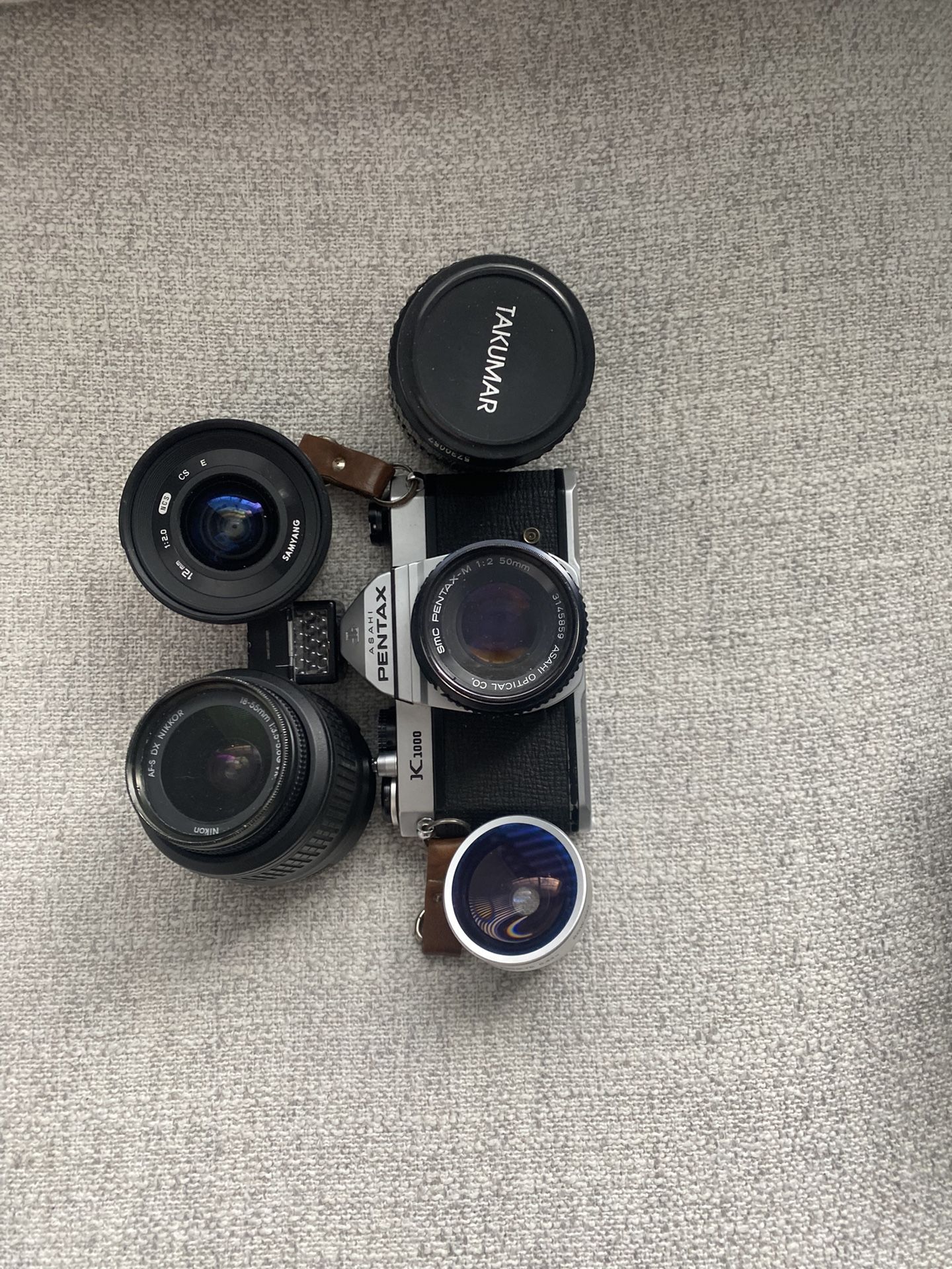 camera and lenses