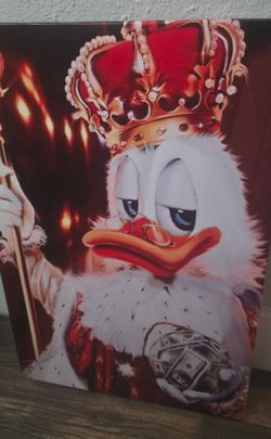 Duck King Por Art Painting