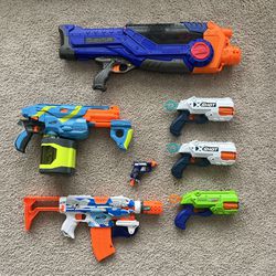 Assorted NERF Guns