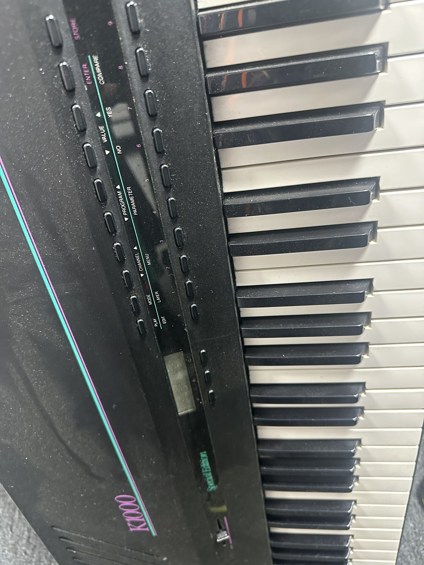Kurzweil Keyboard With Semi With The Keys.
