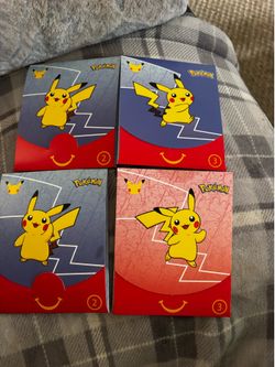 McDonald Pokémon cards unopened