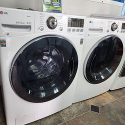 💯👌LG SET STEAM WASHER AND ELECTRIC DRYER LIKE NEW 👍 