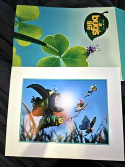 A Bug's Life Disney Pixar Commemorative Lithograph (1999)