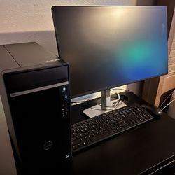 Dell Desktop Tower (14th Gen i5) + 24” Monitor – Like New!