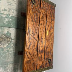 Handmade Table from Vintage Ship Door